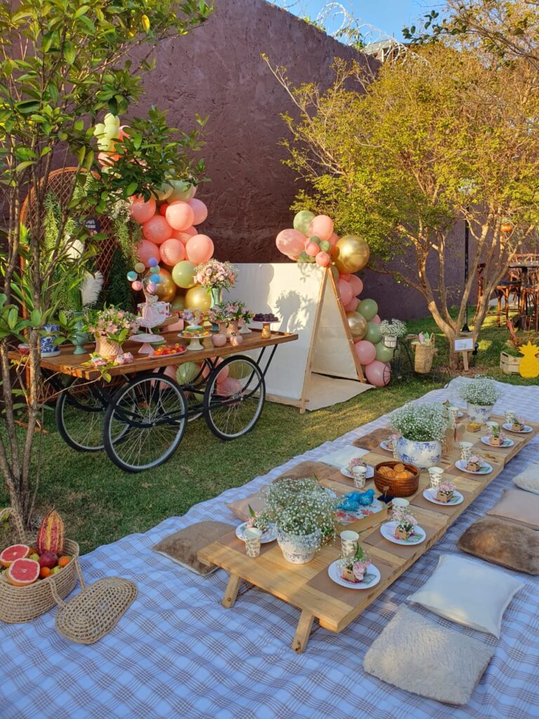 Decoração Picnic - Alessandra Fróes Decor