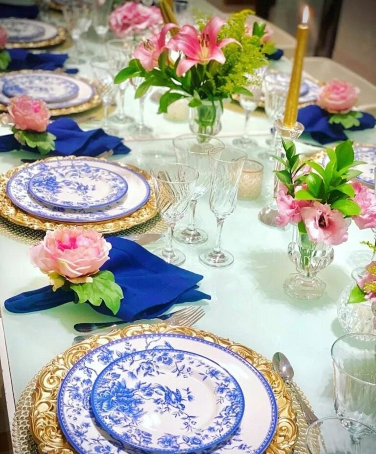 Decoração Mesa Posta - Alessandra Fróes Decor